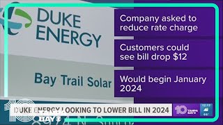 A little relief to your wallet: Duke Energy says it plans to reduce customer bills in 2024