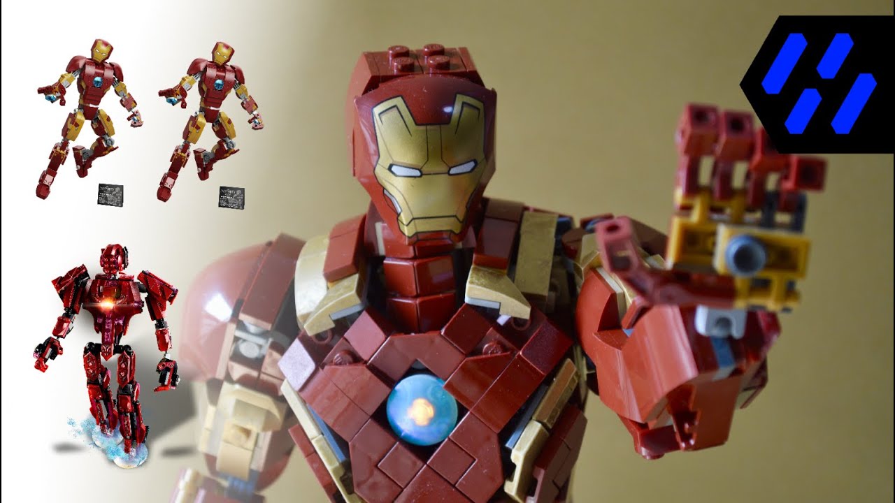 LEGO MOC Mini Iron Man Mark 44 Hulkbuster by Ransom_Fern