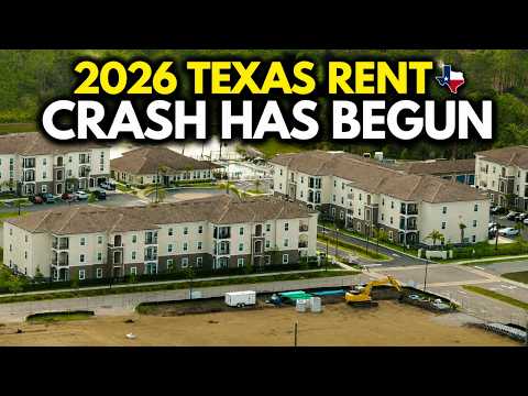 Rent Is COLLAPSING in These 9 Texas Cities - A Big Shift in 2026