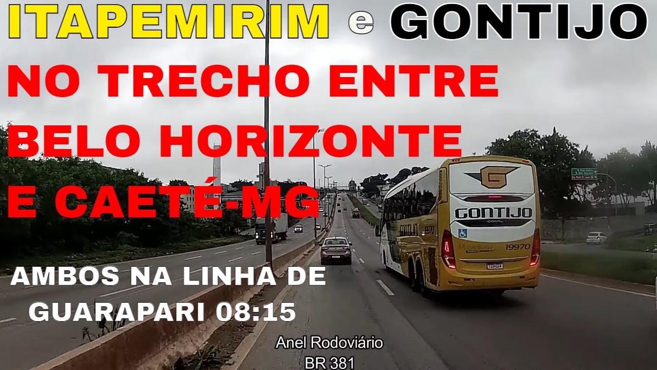 SAINDO DA RODOVIOÁRIA DE BH NA LINHA DE GUARAPARI