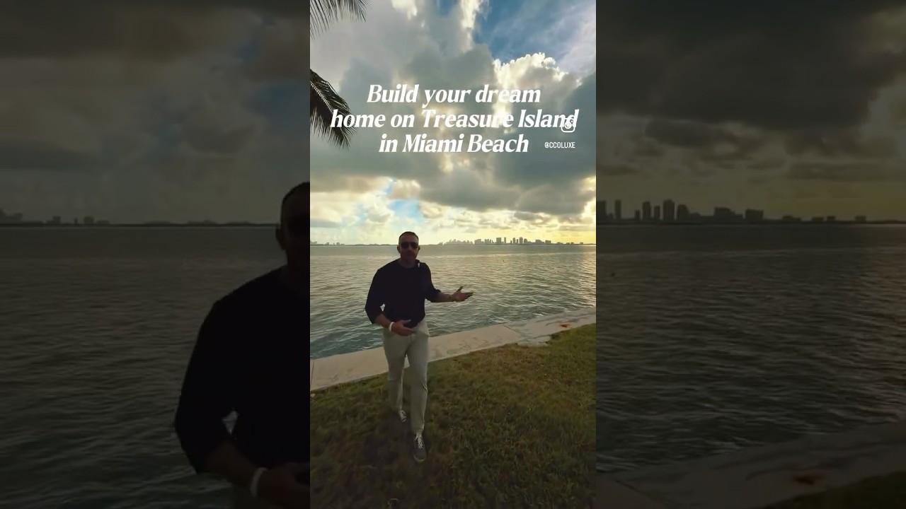 60ft of Bay Frontage! #miamiluxuryrealestate #realestate #waterfront