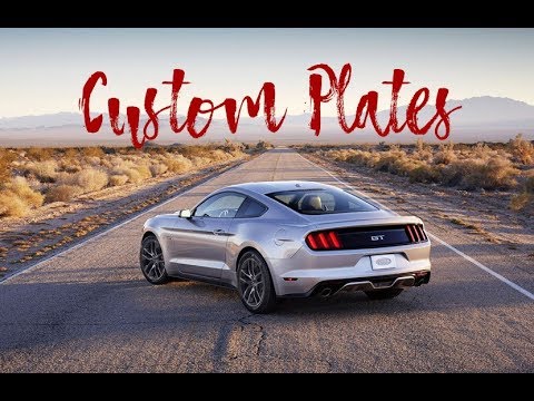 How to get personalized plates from Service Ontario