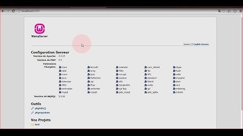 HD video : Comment changer le port 80 de  wampServer