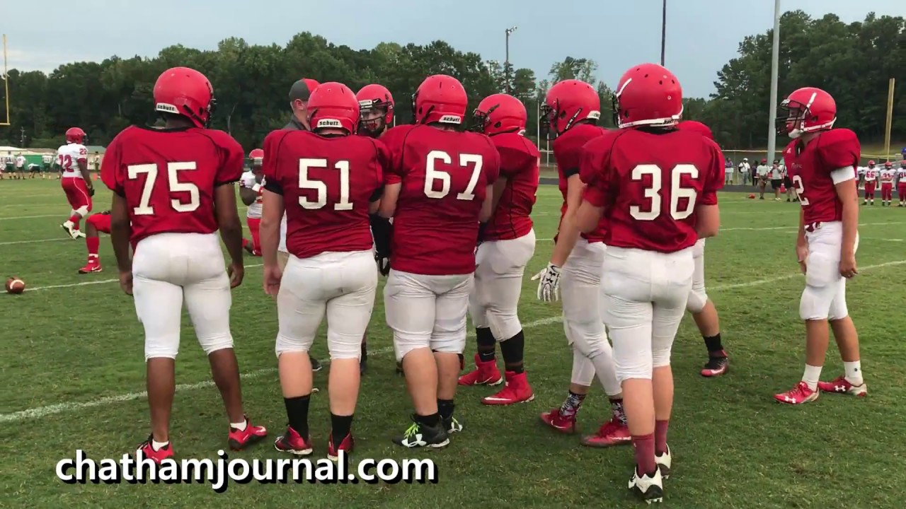 chatham central offense vs graham defense at northwood football football jamboree format