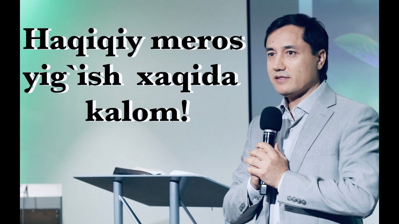 Haqiqiy xazina yig`ish haqida kalom!