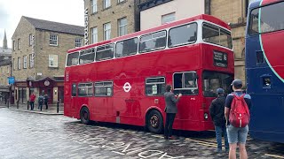 *[HILLCLIMB + THRASH]* Town & District Transport Trust Olympian MCW Metrobus M5 (THX 105S)