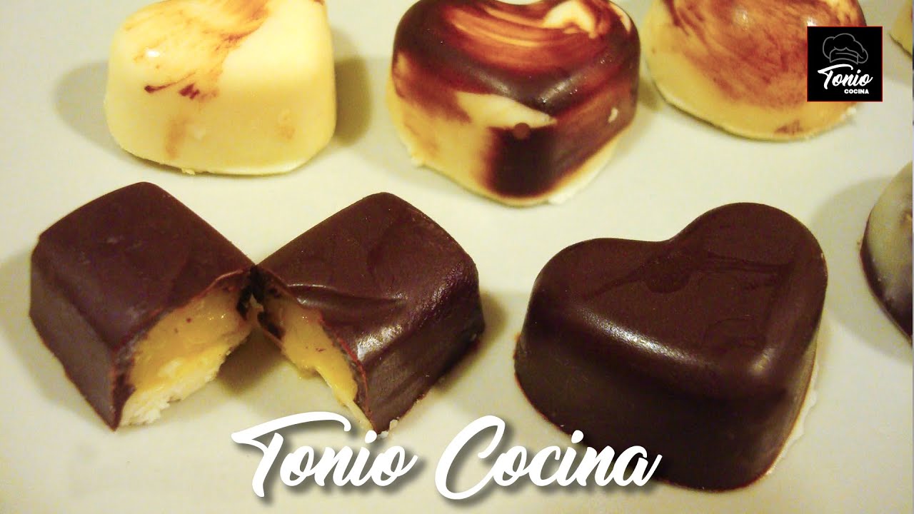 Bombones caseros rellenos | Homemade filled Chocolates - YouTube