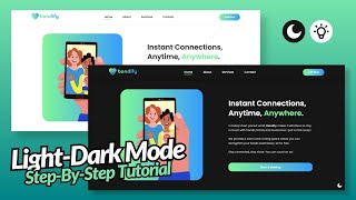 Build Simple DARK-LIGHT Mode Function | HTML, CSS & JS