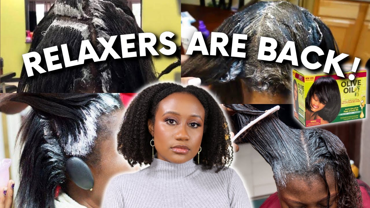 NATURAL HAIR Black Women Are Relaxing Their Hair Again! | Is The ...