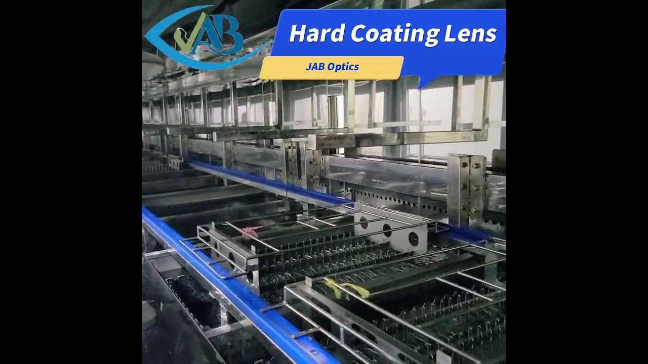 JAB Optics Factory Process: 1.56 Hard Coating Blue Cut Spectacle Lenses of Glass