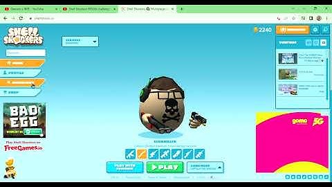 Shell Shockers 🍳 MY introduction:) pt1