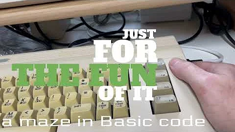 Commodore 64   Creating a Maze using Basic code