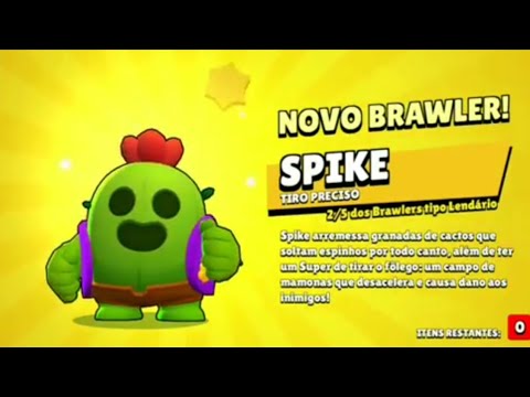 Aaaaaaaaaa Lendarioooo Brawl Stars Youtube - brawl stars ganhando spike