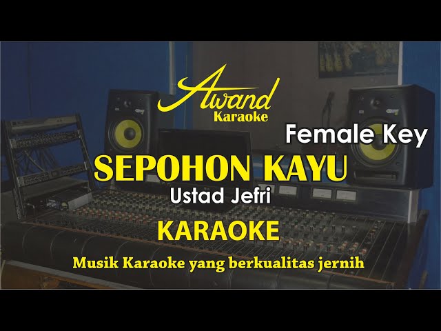 Sepohon Kayu Karaoke | Female | Nada Wanita class=