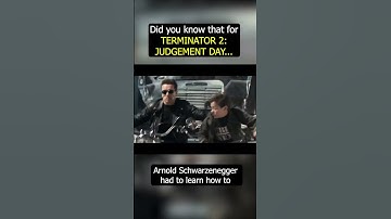 Did you know that for TERMINATOR 2 JUDGEMENT DAY...