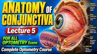 Complete Anatomy of Conjuctiva #optometry #ophthalmic #eyeanatomy #ophthalmology #ophthalmic_officer