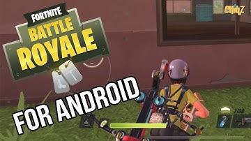 Fortnite Battle Royale For Android ?Quantum special attack First look gameplay !