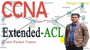 Extended Access List ACL for the Cisco CCNA in Bangla | How to configure a Extended ACL in Cisco
