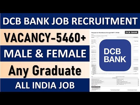 DCB Bank Job Recruitment 5460 Plus Vacancy Apply now #EmploymentGuruji #Job_Dekho
