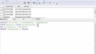 Create simple queries in SQL View II - Kannada