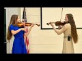 Israel&#39;s National Anthem - Hatikvah | Karolina Protsenko &amp; Avelina Kushnir - Violin Duet