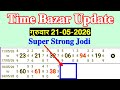Time Bazar Today 21/05/2026 Thursday Super Strong Single Jodi Video Solution