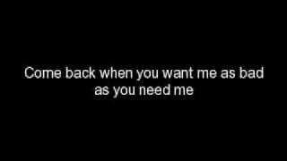 One More Girl - When It Ain't Rainin' (Lyrics)