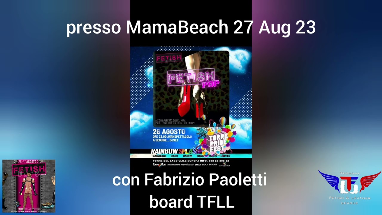 Talk sulla comunità Leather Fetish Kinkster BDSM gay e lgbtqiaplus