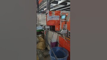 Automatic cutting machine for screen and window frames, precise and efficient