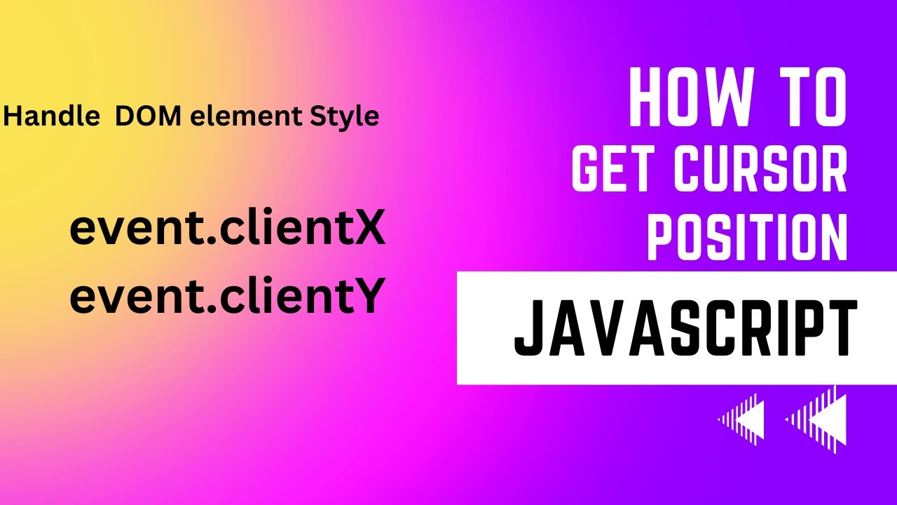 change background color with cursor position | javaScript clientX ...