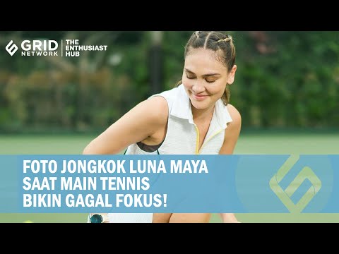 Paha Mulus Terekspos Saat Jongkok di Lapangan, Gaya Sporty Luna Maya Mendadak Dipuji!