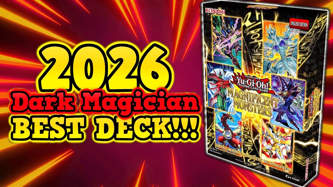 DARK MAGICIAN is ACTUALLY INSANE with Magnificent Monsters