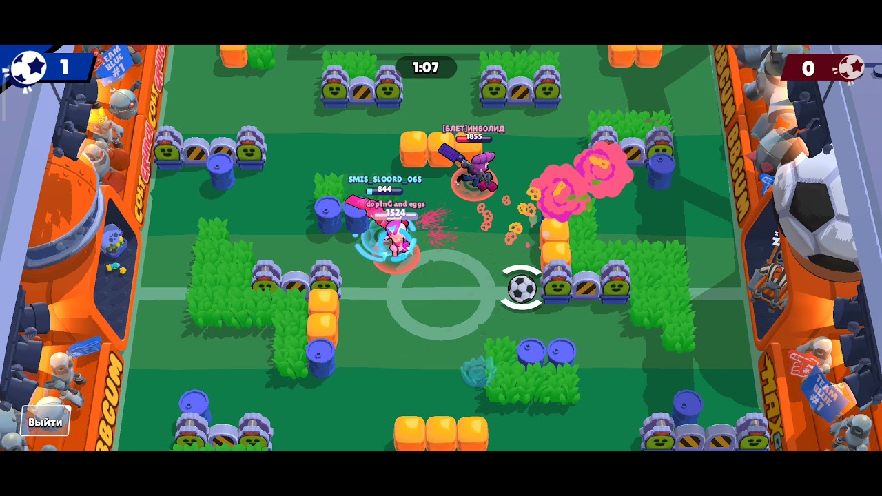 Brawl Stars 1vs3 Запил Мортиса