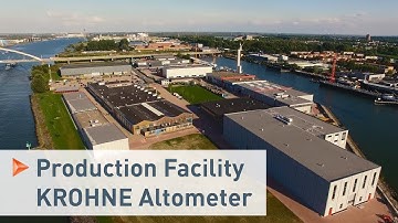 Production facility KROHNE Altometer | KROHNE