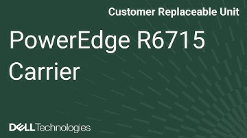 How to replace the drive carrier on a PowerEdge R6715