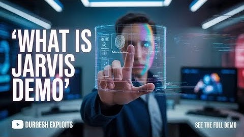 Jarvis AI in Python Part-1 | Voice Assistant Like Iron Man | Hindi Tutorial 🔥