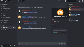Discord.js CrewBot Showcase