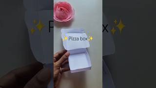 DIY ✨pizza box✨without glue #packingorders