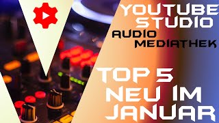 Top 5 Lieder im Januar - YT Audio-Mediathek - Kostenlose lizensfreie Musik download screenshot 2