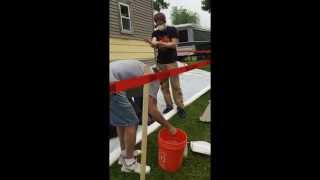 Lead paint protection and clean up methods