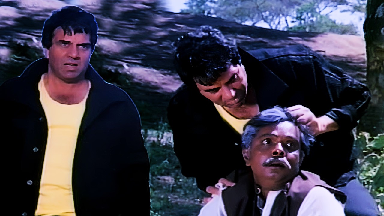 अगर सच्चाई में तूने जरा भी झूठ का जहर मिलाया तो मैं तुझे यही दफना दूंगा | Khule-Aam | Dharmendra