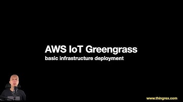 Setup of local assets and AWS infrastructure for AWS IoT Greengrass.