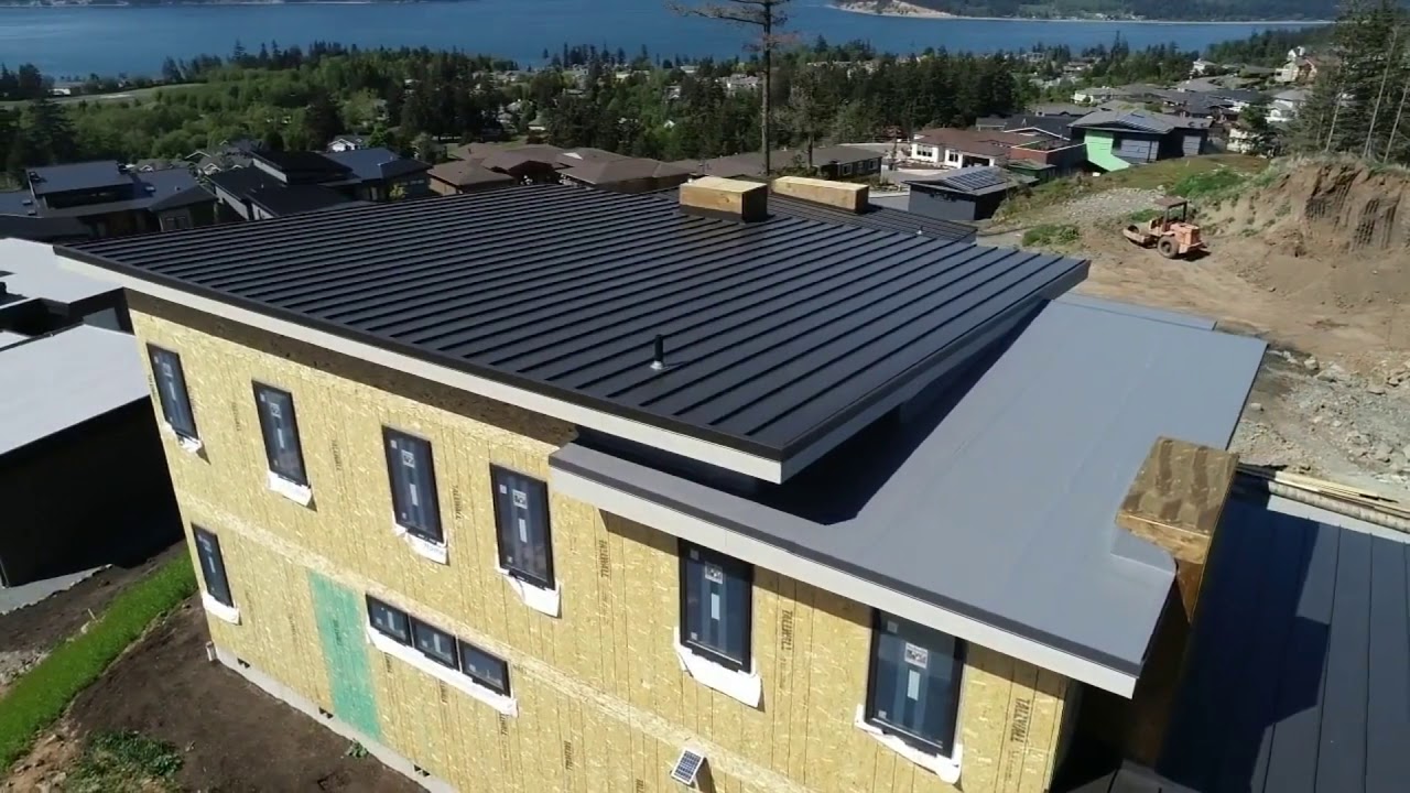 Metal Roofing Seattle | Solomon Roof | Standing seam metal roof