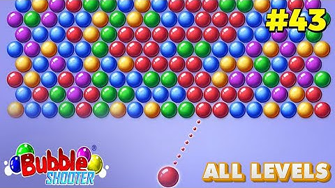 Bubble Shooter Android Gameplay | Bubble Shooter Level 43 | #bubbleshooter #shootergames #gamevideo