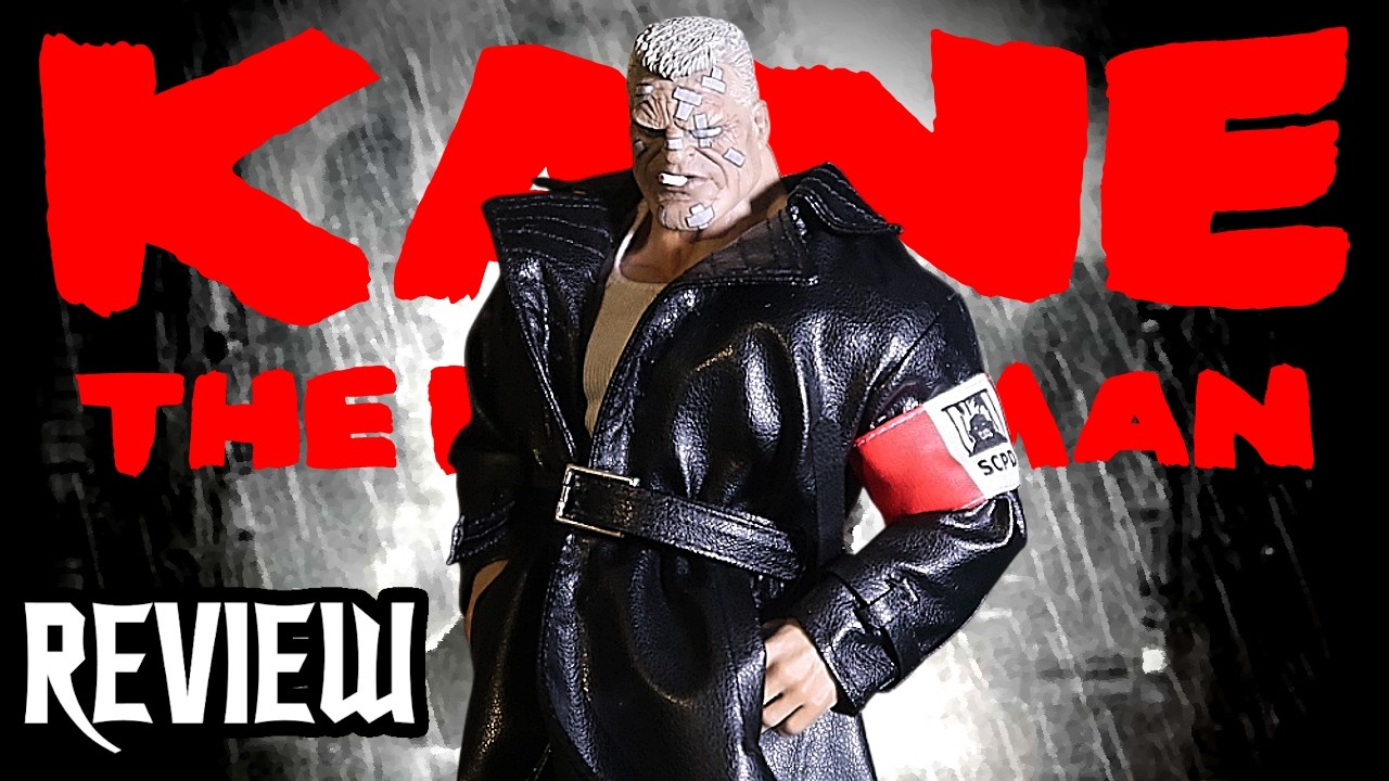 Adam MUFF Toys KANE The Postman SIN CITY Marv Action Figure Review