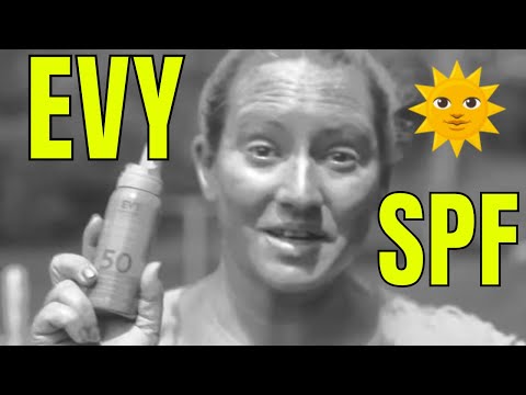 Evy Technology 🌞 Sunscreen Face Mousse Daily Defense SPF 50 Review &  UV Light Demo - How to Use