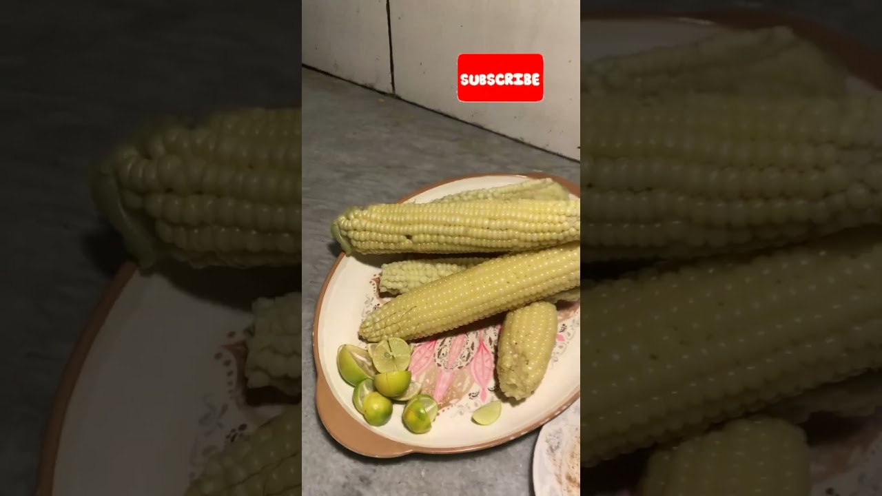 Cooking corn video 