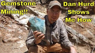 Mining Gemstones With Dan Hurd! BC Ocean Picture Stone