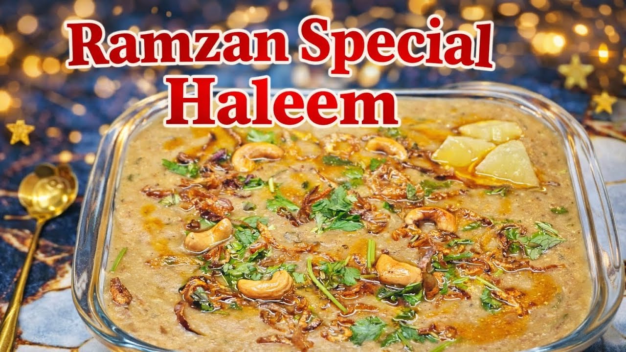 Ramadan Series Ep 6: Easy Hyderabadi Haleem at Home | No Multiple Pulses | Perfect Stretchy Haleem