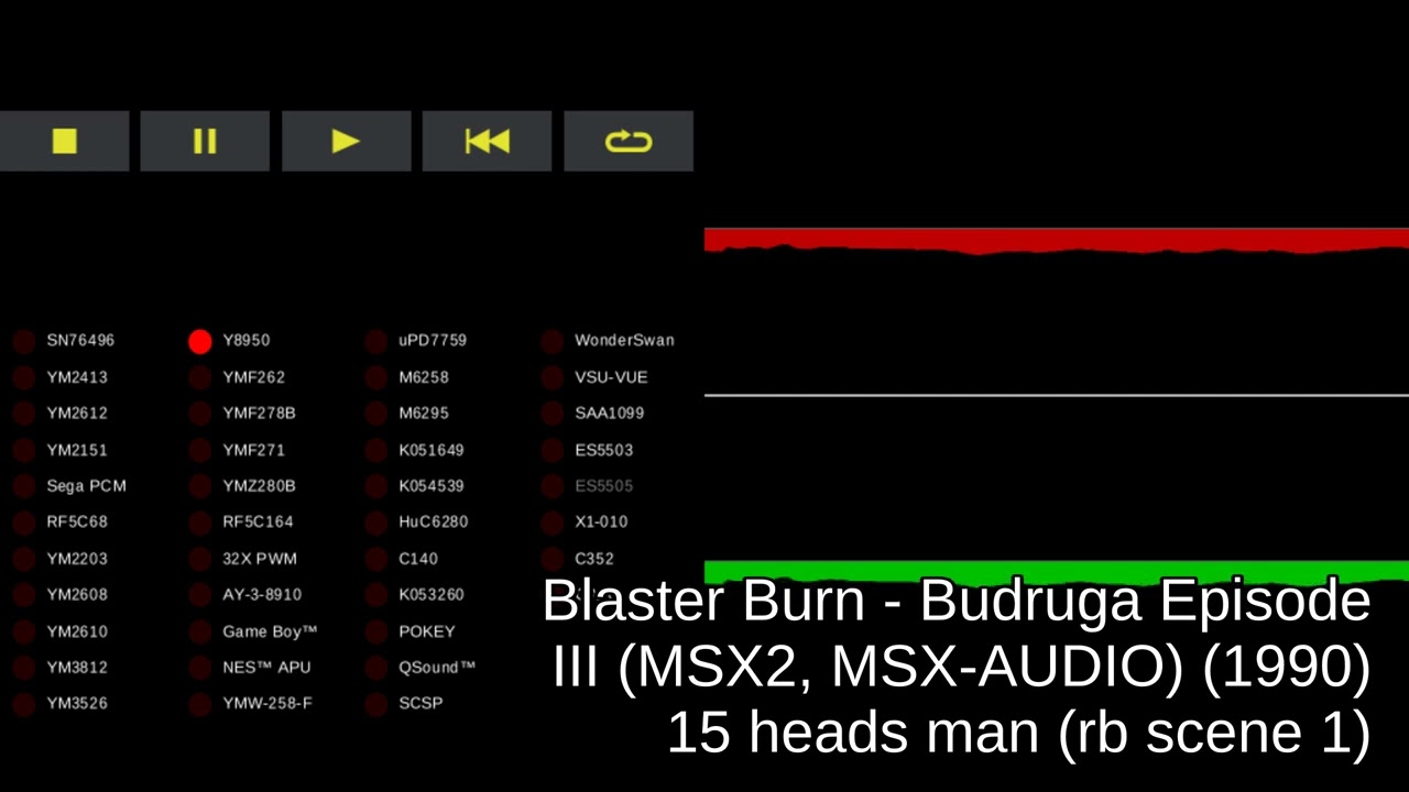 Blaster Burn - Budruga Episode III (MSX2, MSX-AUDIO) - track 15 heads man (rb scene 1)